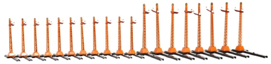 19-Lionel 60 Standard & O Gauge Telegraph Posts