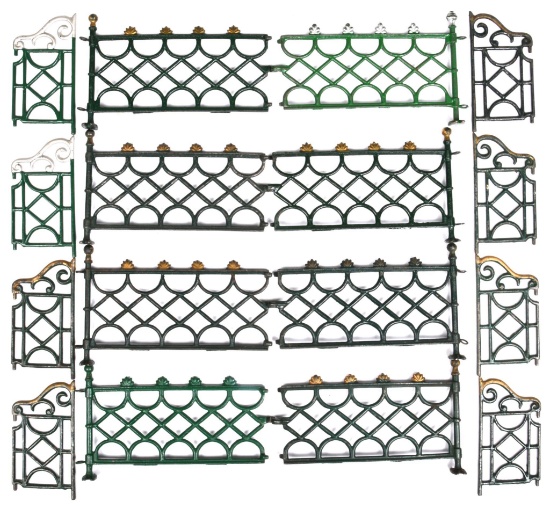 4-Kenton Ornate Cast Iron fencing sets