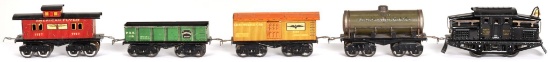 American Flyer #1201 Electric Locomotive & cars