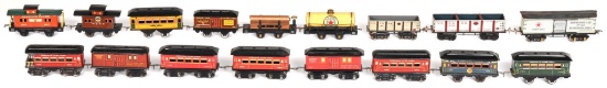 17-American Flyer Cars