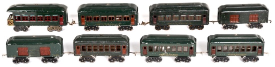 8-Lionel O Gauge Cars, 2-602, 3-601, 2-610 & 612