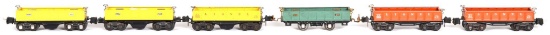 6-Lionel O Gauge Gondola 2-2652, 3-3652 & 902