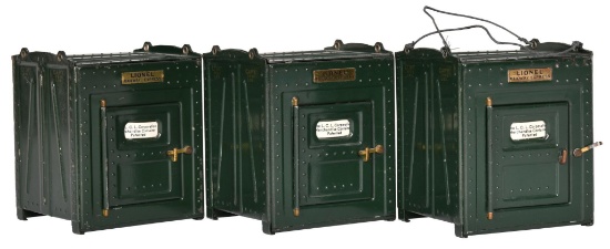 3-Lionel Merchandise Container 205 Railway Express (1938)