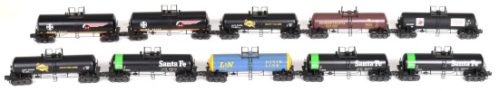 10-K-Line O Gauge Tank Cars