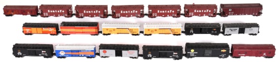19-O Gauge Lionel & Others Box & Hopper Bottom Cars