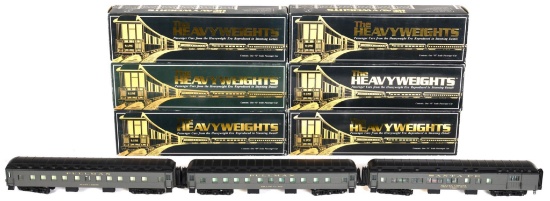 9-O Gauge K-Line "Heavyweights" Passenger Cars