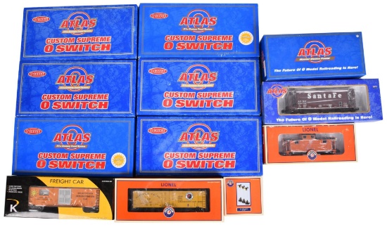 11-NIB Railroad Cars and Switches