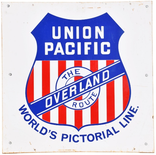 Union Pacific "The Overland Route" Sign