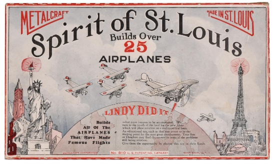 Metalcraft "Spirit of St. Louis" Model Kit