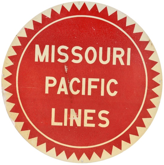Missouri Pacific Lines Metal Sign
