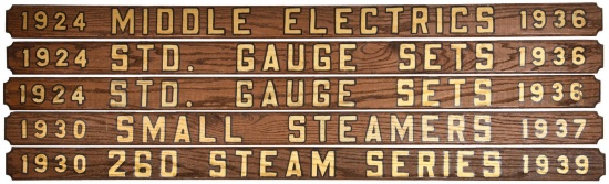 5-Wood Railroad Sign Homemade