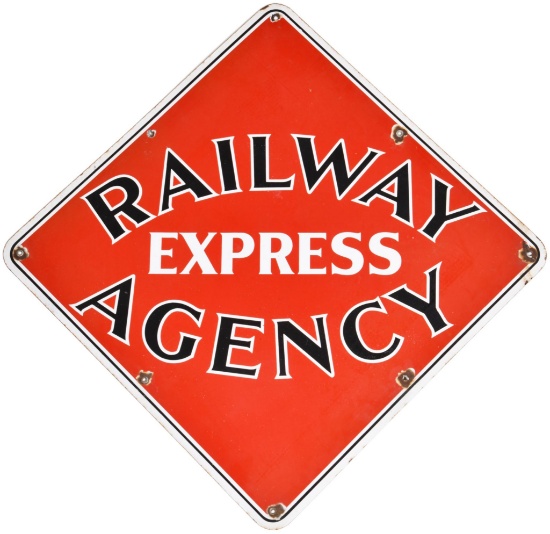 Railway Express Agency Sign