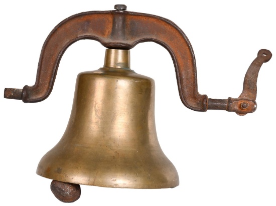 Brass Railroad Bell
