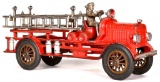 Large Hubley Cast Iron Ladder Truck