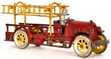 Large Kenton Cast Iron Ladder Truck