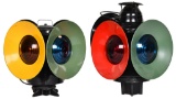 2-Handlan 4-Way Signal Lights with Bullseyes