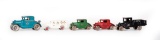 5-Arcade Cast Iron Vehicles (restored)