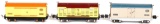 3-Lionel O Gauge cars, 814R (type V), 814, 2813