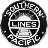 Southern Pacific Lines Metal Sign