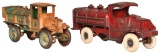 Champion & Kenton Cast Iron Gas & Oil Delivery Trucks