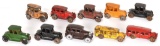 10-Different Cast Iron Vehicles
