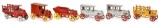 6-Hubley Cast Iron Trucks & Vehicles