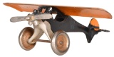 Arcade Cast Iron Monocoque Airplane