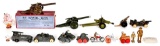 Britain 47 Naval Gun NIB, other Army Tanks, Armory Cars & More