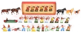 30+ Lead Indians & Horse Toy Figurines