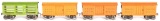 4-Lionel Standard Gauge Box Cars 2-98237, 54087