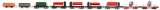 9-Lionel O Gauge Cars, 5-3559, 2-2620, 2-Gondolas