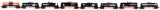 8-Atlas O Gauge Small Tank Cars