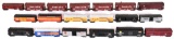 19-O Gauge Lionel & Others Box & Hopper Bottom Cars