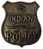 Indian Police SU Metal Badge