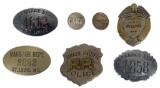 2-Union Pacific Railroad Badges and others