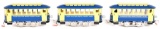 MTH Standard Gauge Trolly 200, 201, 201