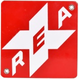 REA (Railway Express Agency) Porcelain Sign