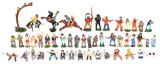 40+ Lead Cowboy Toy Figurines