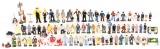 50+ Lead & Metal Civilian Figurines