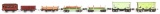 7-Lionel O Gauge Cars 2653, 653, 831, 2-2651 & more