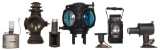 Box Lot of Misc. Railroad Lanterns and Lights