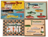 2-Tillcum Toys Harbor Set & Battle Fleet Boxes