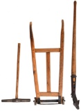 Railroad Two-Wheeler Cart & Spike Hammer
