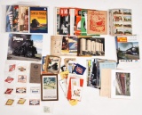 Large Box Lot of Misc. Paper Items