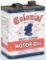 Colonial motor Oil 2 Gallon Can