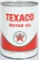 Texaco Motor Oil 1 Quart Can