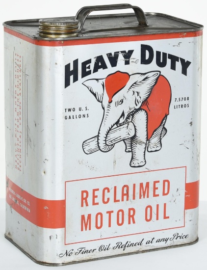 Heavy Duty Reclaimed Motor Oil 2 Gallon Can