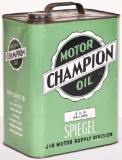 Champion Motor Oil 2 Gallon Can