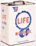 Life Motor Oil 2 Gallon Can