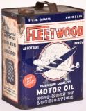 Fleet Wood Aero Craft Motor Oil 2 Gallon Can